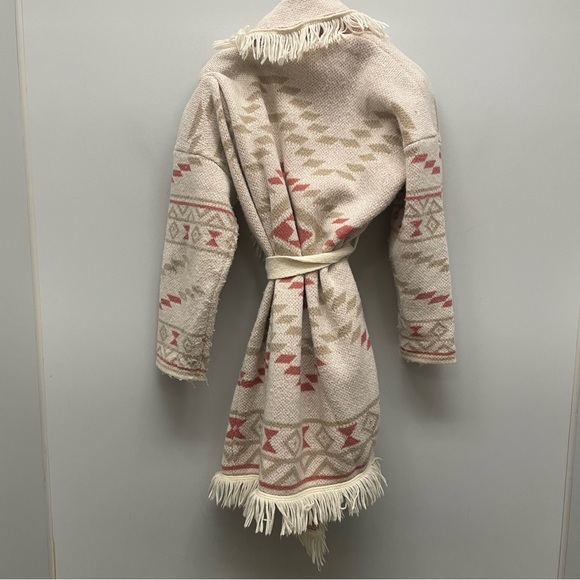 GRACE+ KARMA Moller Belted Fringe Cardigan Size 3X - Picture 3 of 12